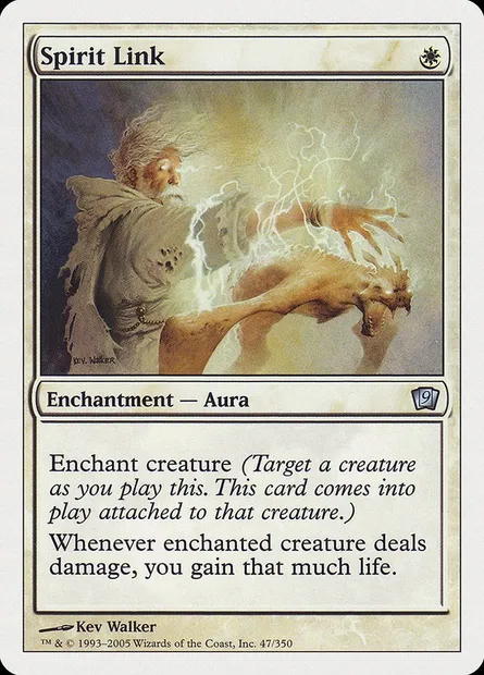 Liaison psychique, carte Magic 9ED 47 — extension Neuvième Edition