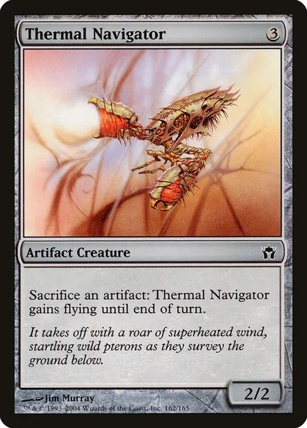 Thermal Navigator, Magic card 5DN 162 — Fifth Dawn set