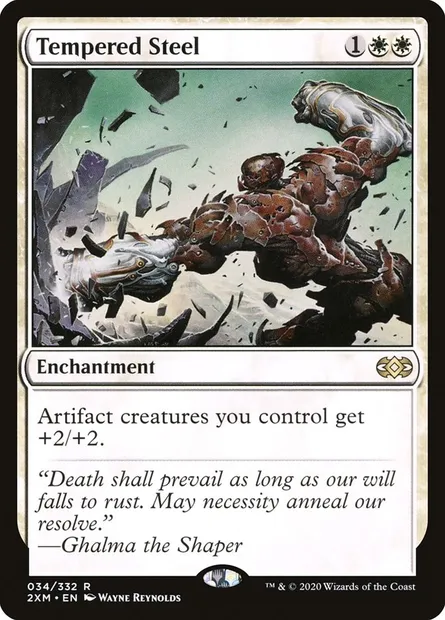 Tempered Steel, Magic card 2XM 34 — Double Masters set