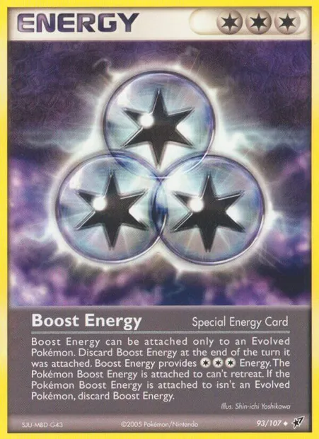Boost Energy, Pokémon card DX 93 — Deoxys set