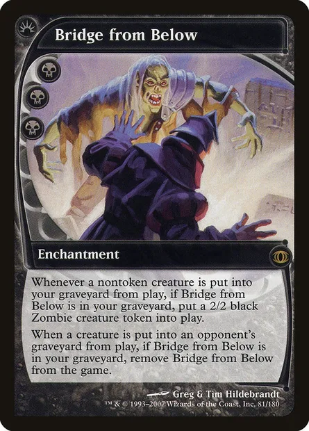 Bridge from Below, Magic card FUT 81 — Future Sight set