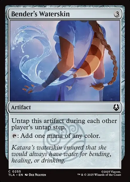 Bender's Waterskin, Magic card TLA 255 — Avatar: The Last Airbender set