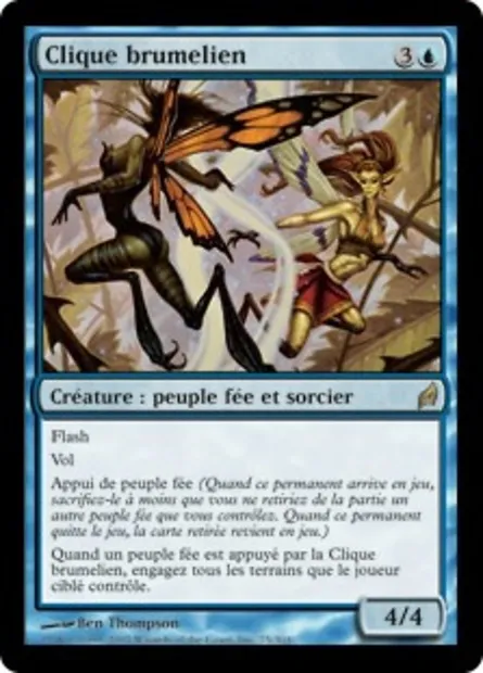 Clique brumelien, carte Magic LRW 75 — extension Lorwyn