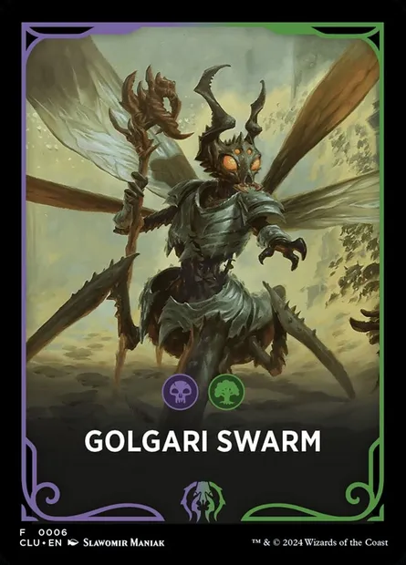 Golgari Swarm, Magic card FCLU 6 — Ravnica: Clue Edition Front Cards set