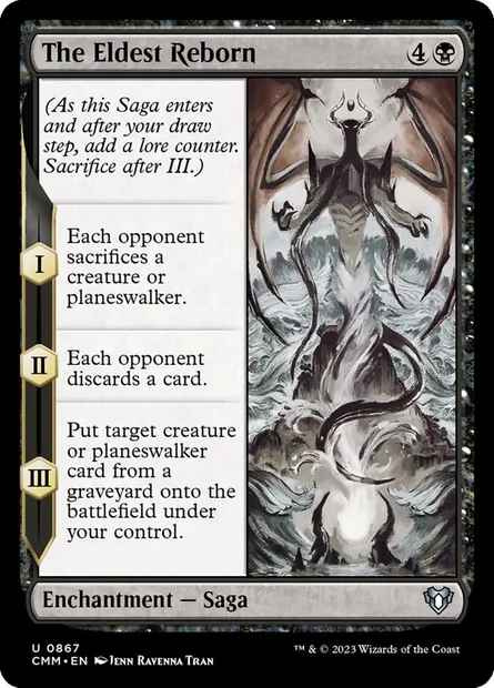 The Eldest Reborn, Magic card CMM 867 — Commander Masters set