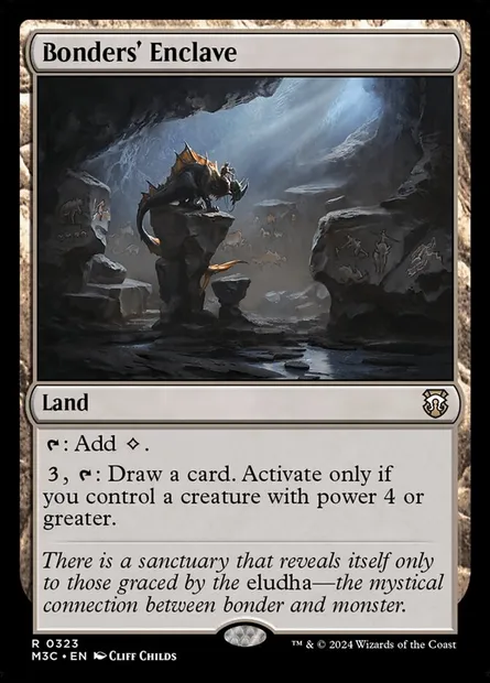 Bonders' Enclave, Magic card M3C 323 — Modern Horizons 3 Commander set