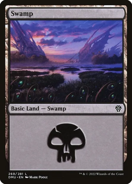 Swamp, Magic card DMU 269 — Dominaria United set