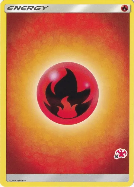 Fire Energy, Pokémon card BA20 10c — Battle Academy 2020 set