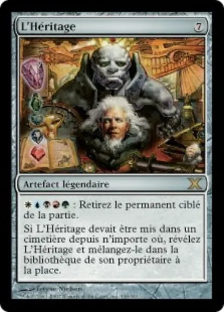 L'Héritage, carte Magic 10E 330 — extension Dixième édition