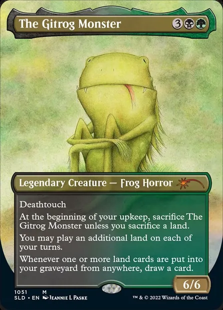 The Gitrog Monster, Magic card SLD 1051 — Secret Lair Drop set