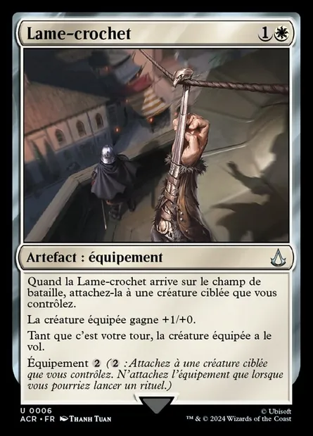 Lame-crochet, carte Magic ACR 6 — extension Assassin's Creed