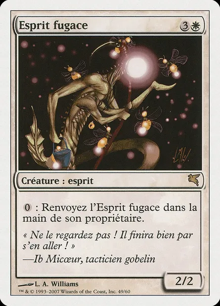 Blinking Spirit, Magic card PSAL C49 — Salvat 2005 set