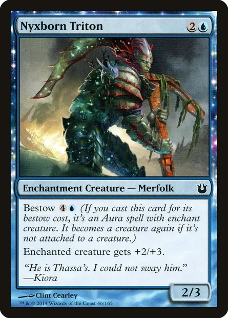 Nyxborn Triton, Magic card BNG 46 — Born of the Gods set
