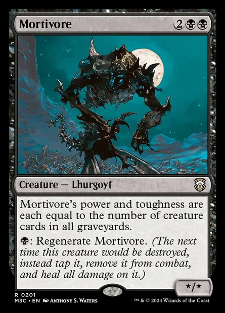 Mortivore, Magic card M3C 201 — Modern Horizons 3 Commander set