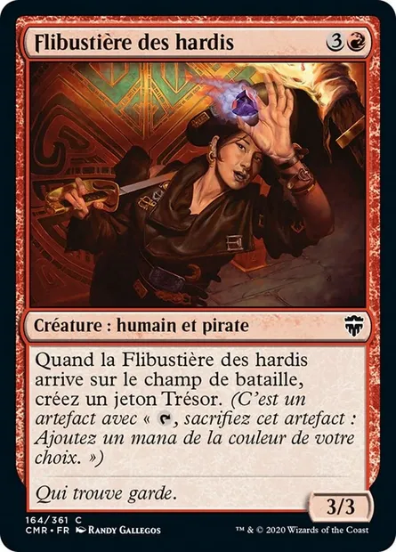 Flibustière des hardis, carte Magic CMR 164 — extension Commander Legends