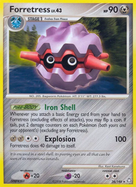 Foretress, carte Pokémon LA 28 — extension Éveil des Légendes