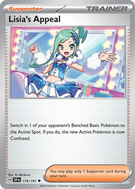 Lisia's Appeal, Pokémon card SSP 179 — Surging Sparks set