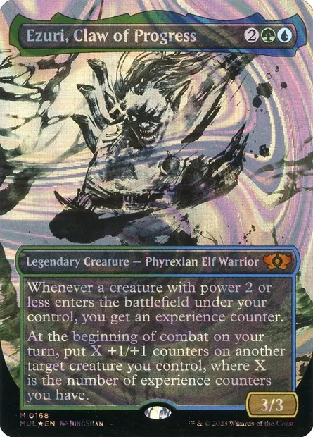 Ezuri, griffe du progrès, carte Magic MUL 168 — extension Multiverse Legends