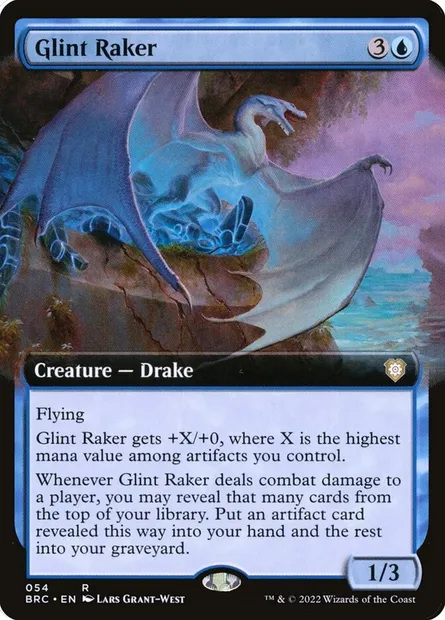 Glint Raker, Magic card BRC 54 — The Brothers' War Commander set