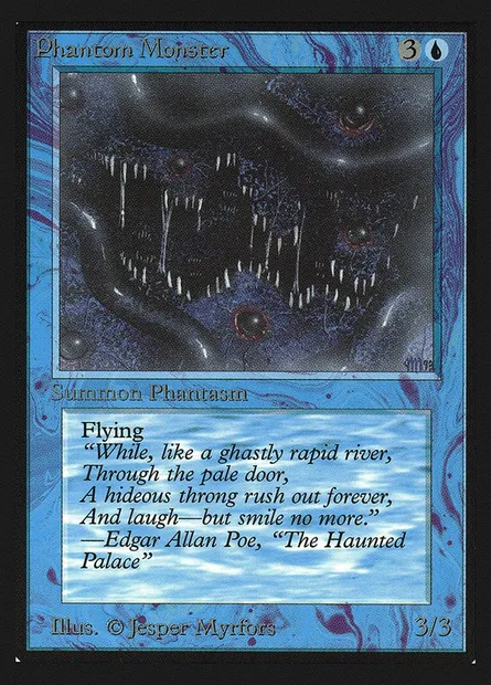 Phantom Monster, Magic card CEI 70 — Intl. Collectors' Edition set