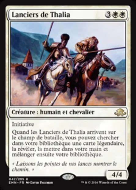 Lanciers de Thalia, carte Magic EMN 47 — extension La lune hermétique
