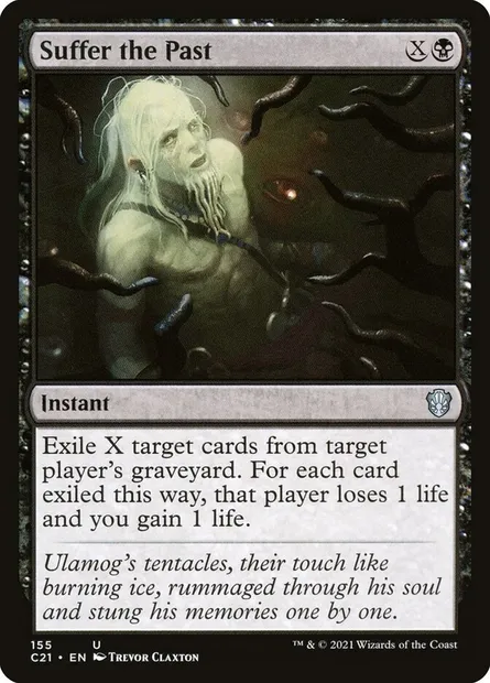 Suffer the Past, Magic card C21 155 — Commander 2021 set