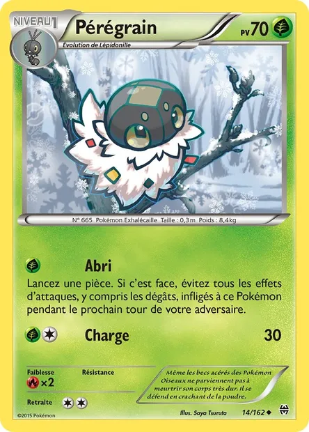 Pérégrain, carte Pokémon BKT 14 — extension Impulsion Turbo