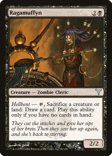 Ragamuffyn, Magic card DIS 51 — Dissension set