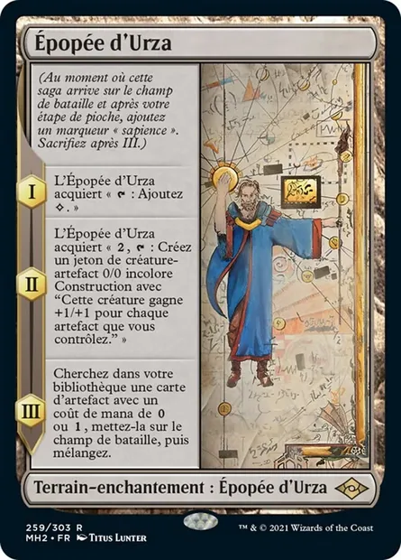 Épopée d'Urza, carte Magic MH2 259 — extension Horizons du Modern 2