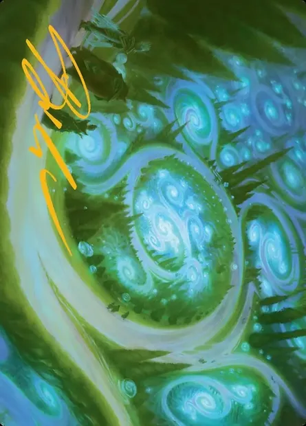 Mathemagics // Mathemagics, Magic card ASOS 8 — Secrets of Strixhaven Art Series set