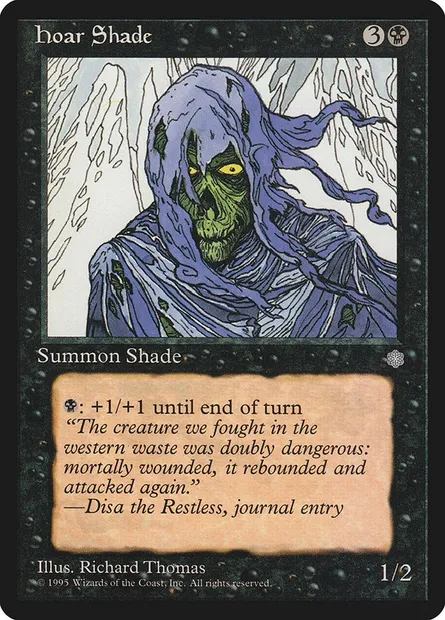 Ombre de givre, carte Magic ICE 131 — extension Ere Glaciaire
