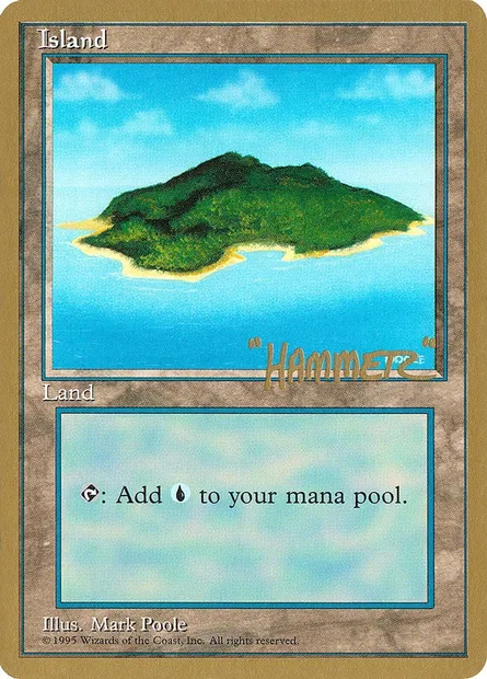 Island, Magic card PTC shr367 — Pro Tour Collector Set set