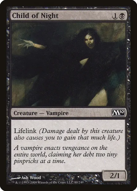 Child of Night, Magic card M10 88 — Magic 2010 set