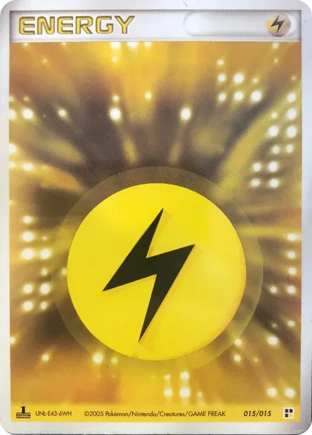 Lightning Energy, Pokémon card L-QCP 015 — Lightning Quick Construction Pack set