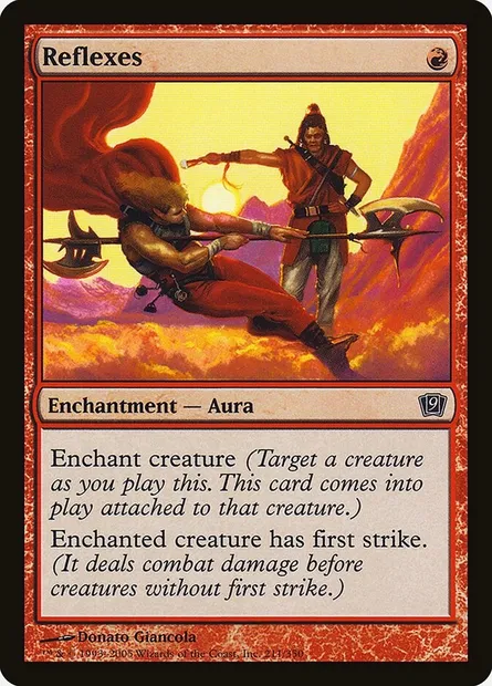 Reflexes, Magic card 9ED 211★ — Ninth Edition set