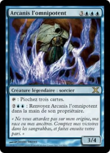 Arcanis l'omnipotent, carte Magic 10E 66 — extension Dixième édition