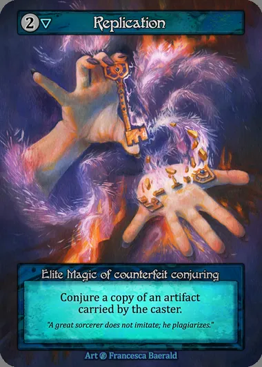 Replication, Sorcery card BET 252 — Beta set