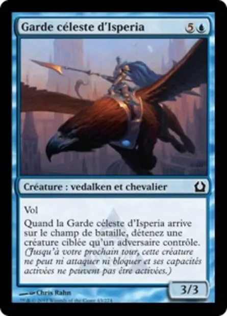 Garde céleste d'Isperia, carte Magic RTR 43 — extension Retour à Ravnica