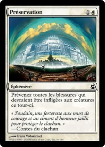 Préservation, carte Magic MOR 10 — extension Leveciel
