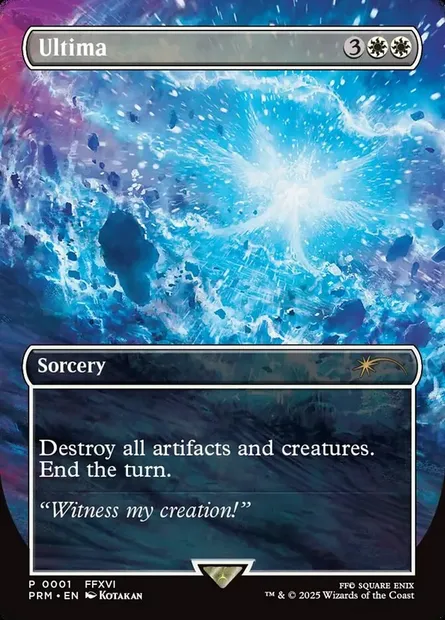 Ultima, Magic card PSS5 1 — FIN Standard Showdown set