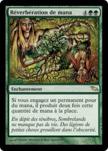 Réverbération de mana, carte Magic SHM 122 — extension Sombrelande