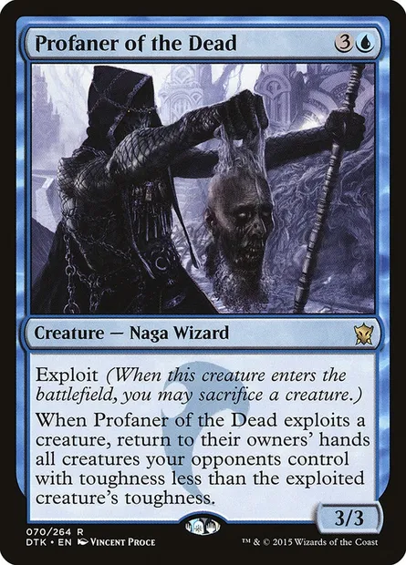 Profaner of the Dead, Magic card DTK 70 — Dragons of Tarkir set