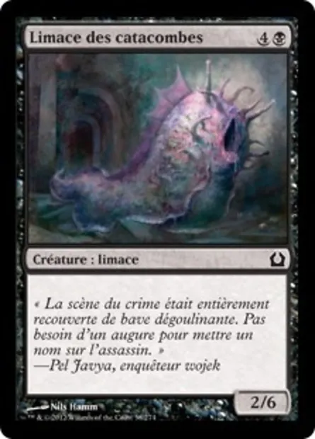 Limace des catacombes, carte Magic RTR 58 — extension Retour à Ravnica