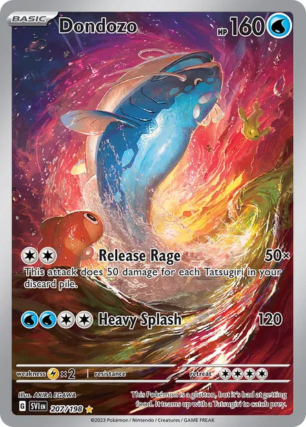 Dondozo, Pokémon card SVI 207 — Scarlet & Violet set