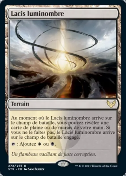 Lacis luminombre, carte Magic STX 272 — extension Strixhaven: l'Académie des Mages
