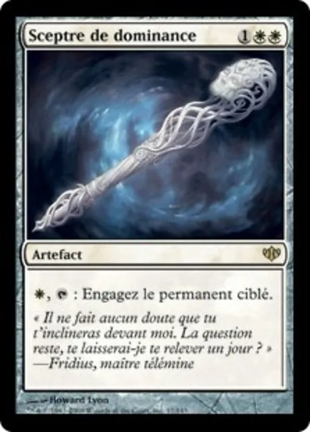 Sceptre de dominance, carte Magic CON 17 — extension Conflux