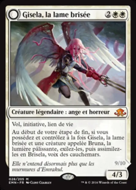 Gisela, la lame brisée, carte Magic EMN 28 — extension La lune hermétique