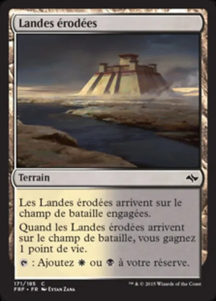 Landes érodées, carte Magic FRF 171 — extension Destin reforgé