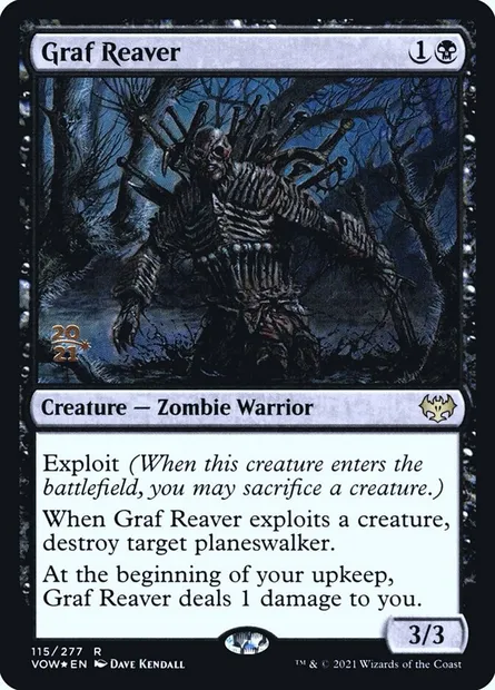 Graf Reaver, Magic card PVOW 115s — Innistrad: Crimson Vow Promos set