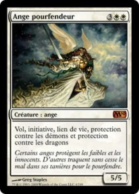Ange pourfendeur, carte Magic M10 4 — extension Magic 2010